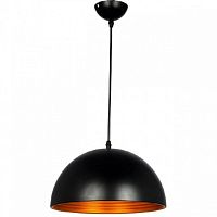 Светильник подвесной (Люстра) Имидж Е27 220В Черный-Золото картинка 